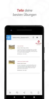 Ballschule Österreich android App screenshot 0